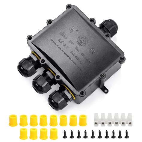 amazon 120v junction box|outside waterproof junction box.